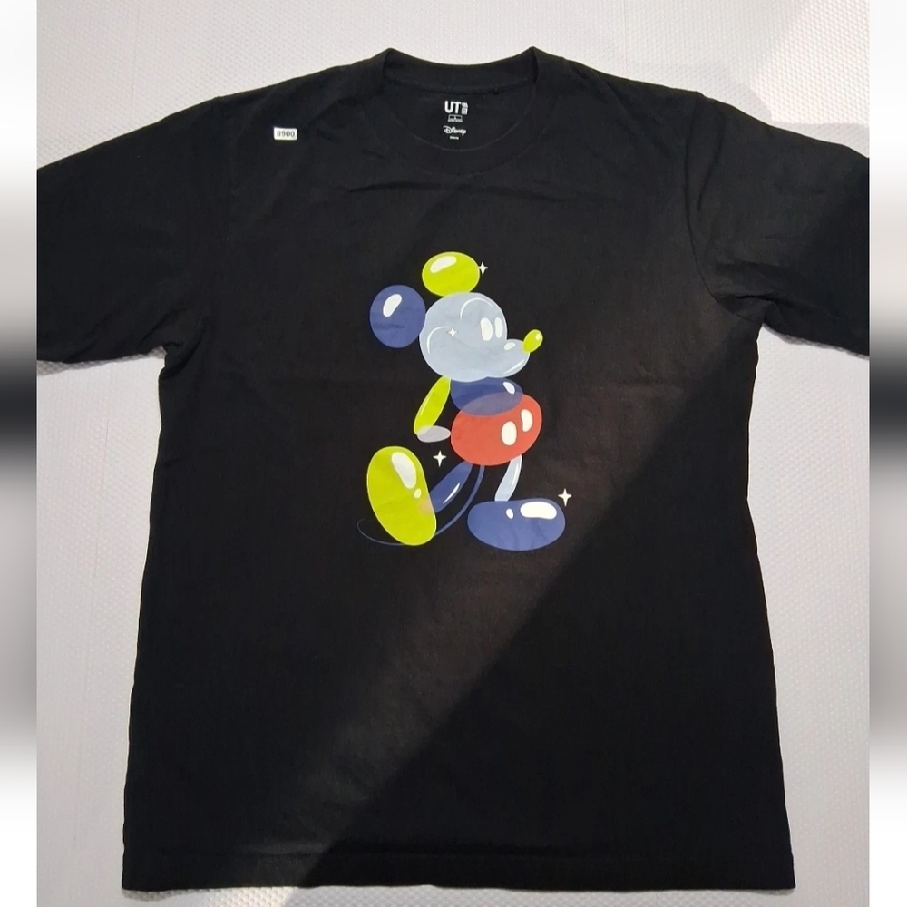 Black Mickey Mouse Graphic T-Shirt - Picture 1 of 5